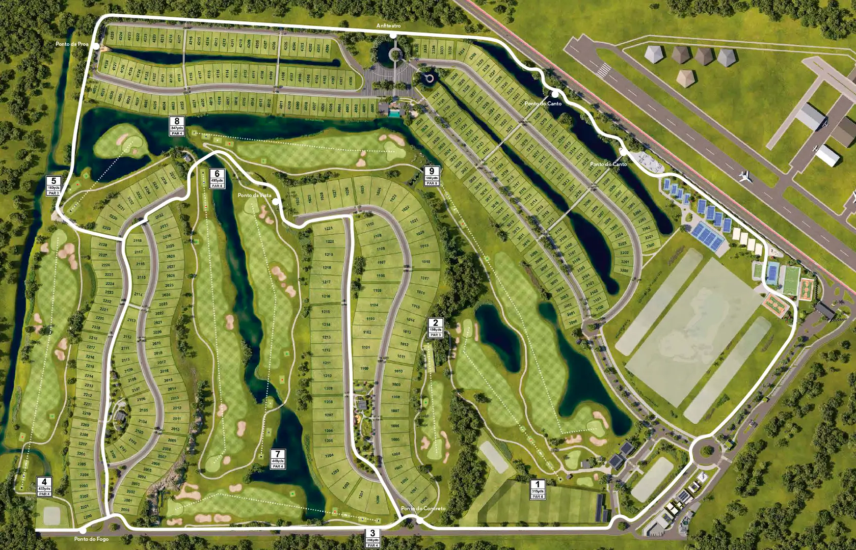 Park Art Design integra natureza, arquitetura e equipamentos urbanos ao masterplan do All Resort Club Residence